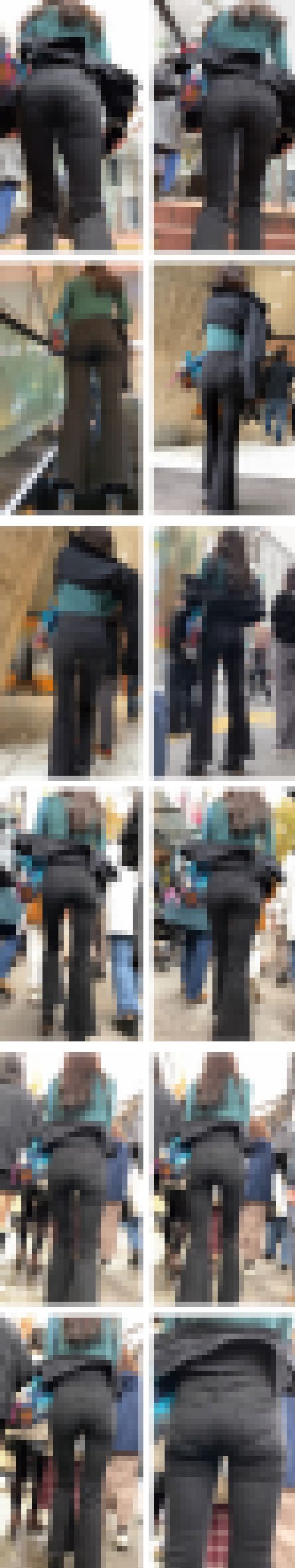 Fad25@黒フレアパンツ『トリュフ犬？いやいや…ボクはクロッチ犬のクロちゃんです！』　サンプル画像1