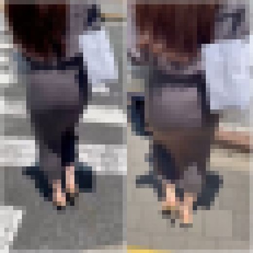 「驚愕のぷるっぷる感の尻肉姿のOL２選(2名)」　サンプル画像2