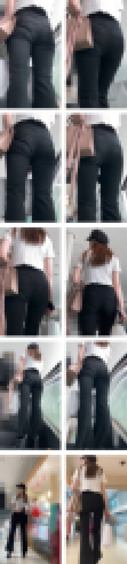 Fad28@黒フレアパンツ『ああ…そのペットの毛が付きまくったお尻にボクの粘着○棒コロコロクリーナーを押し当てたい！』　サンプル画像1