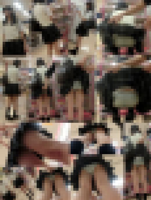 前代未聞！危険過ぎ前からめくり！美●女のくっきりスジPお披露目14連めくり42　サンプル画像2