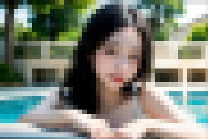AI彼女〜S級モデル写真集《沖縄リゾートホテル！プールサイド編》　サンプル画像1