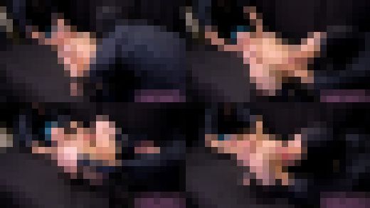 【M/F】下着姿の爆乳青髪美〇女を、一点拘束くすぐり拷問！【ウルトラハード】【田中ねね】　サンプル画像1