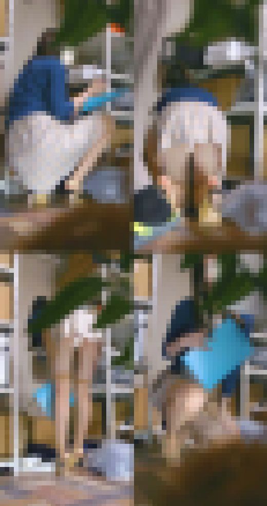 満開うら若きお姉さん お尻でシコらせて楽しむ気マンマン? サンプル画像1