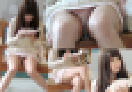 アイドル系美●女のお顔もパンツもバッチリ盗撮！極上対面パンチラSP　サンプル画像2