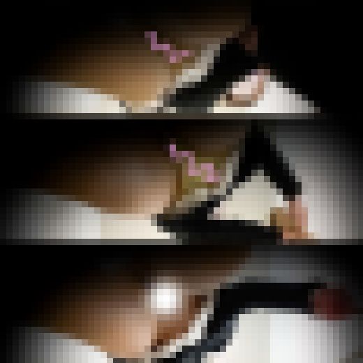 【肛門外科】小柄な美人OL/パイパンマンコ丸見えセクハラ診療/M字開脚/四つん這い【診療】　サンプル画像3