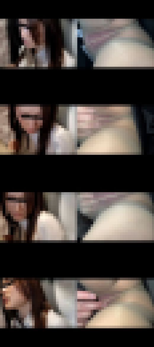 [乗車記録66]...我を忘れた韓国系美人OL...電車内で手コキしてくれました　サンプル画像2