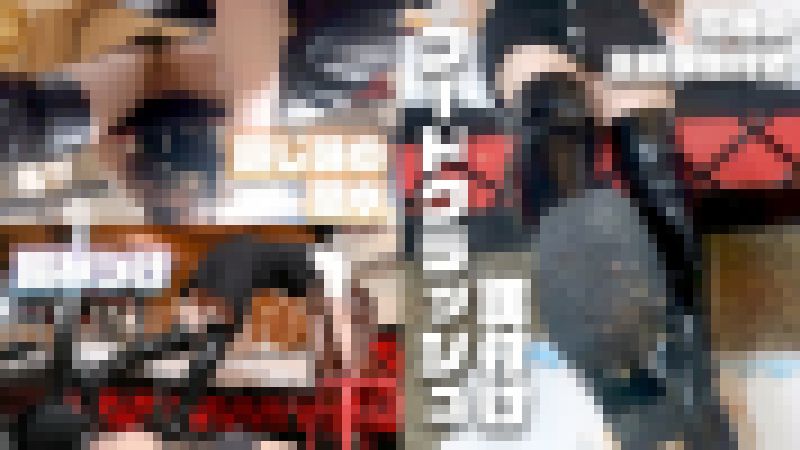 靴底ちゃんと綺麗にしてね？黒ニーハイブーツ美女の踏み活フードクラッシュ サンプル画像