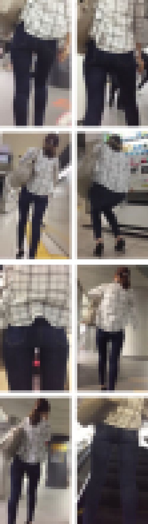 Rac02@スキニーデニム『ツルっとしたバナナ尻にサクッと刻まれる鋭角V字パンティーライン！』　サンプル画像1