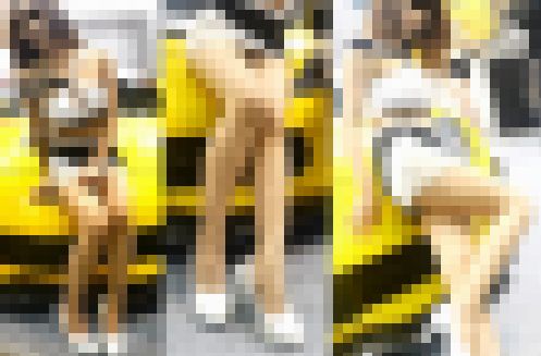 美しすぎるキャンギャルさんのチラ見せ２６！　サンプル画像2