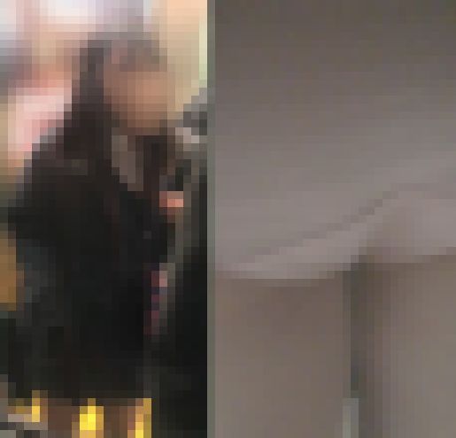 【電車***】【リアル志向】体をカクつかせて静かに感じるイマドキのプリケツ女の子 サンプル画像