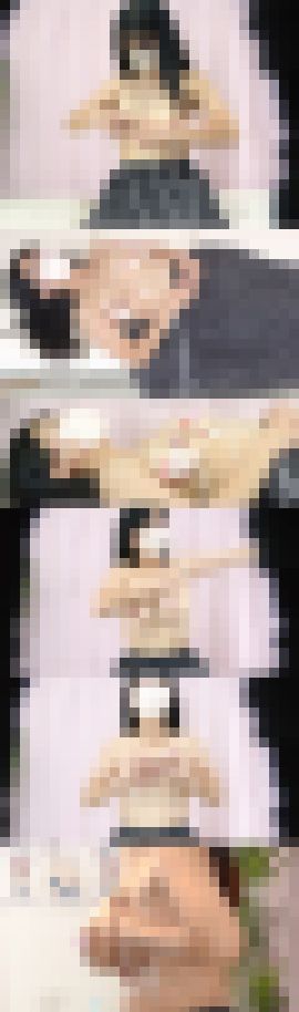特大Gカップ爆乳/黒髪美女が自ら揉みしだく姿に大興奮♡【育乳/サロン】　サンプル画像3