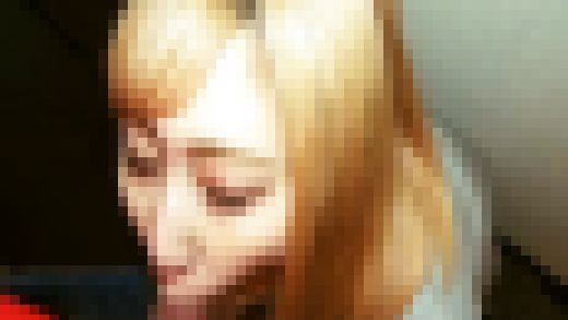 金髪キャバ嬢 制服コスプレして生中出しSEX　サンプル画像1