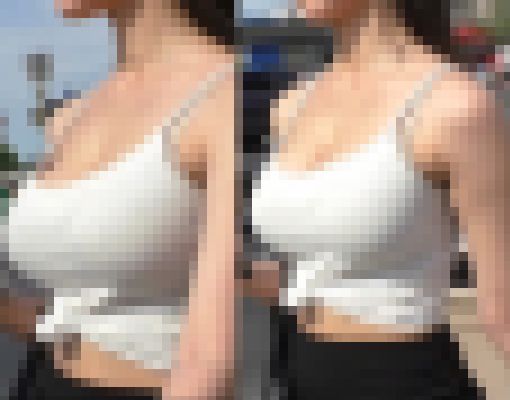 【フルHD】足早で巨乳が揺れて揺れまくる！　サンプル画像2