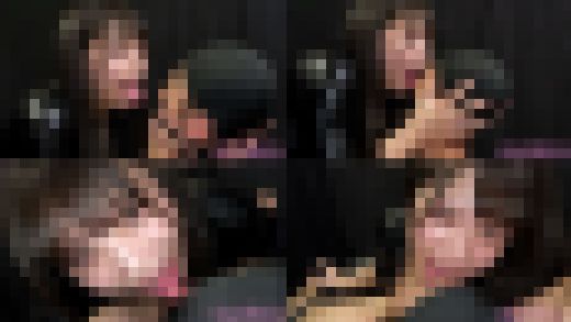 強〇拘束顔舐め地獄！舌フェチ女王・鈴音杏夏様が舌フェチ変質者を成敗！！　サンプル画像1