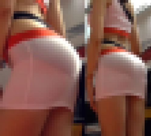 透け透けタイトミニのキャンギャルさん７！　サンプル画像2