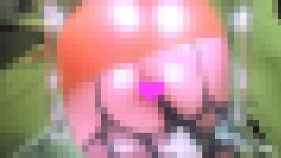【真下アングル】プライベート撮影オレンジタイトミニ＆Tバック サンプル画像