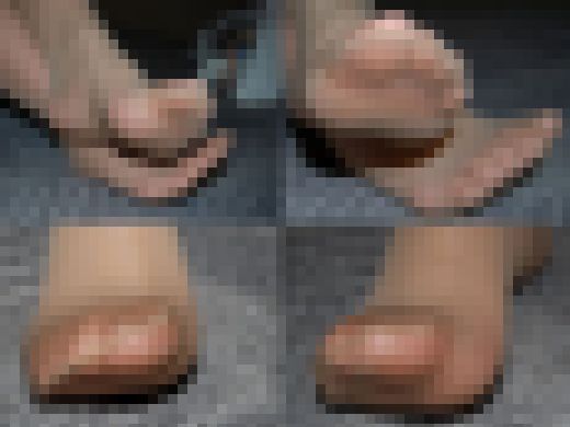 人妻のムレる足！みかさんの湯気湯気つま先！つま先・足の裏編・4【個撮】　サンプル画像1