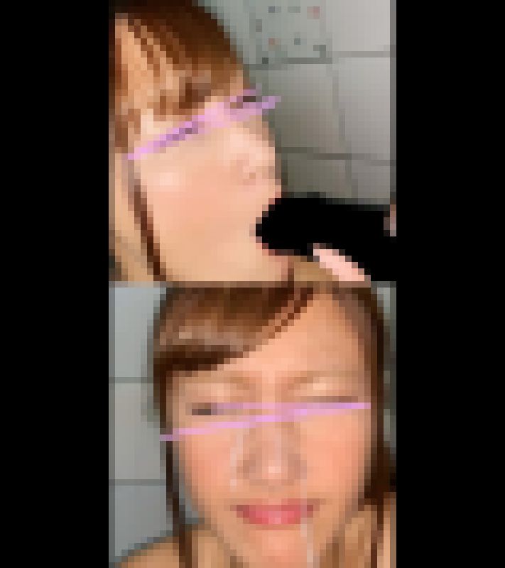 【個人撮影】「誰ですか？え～？？」　フェラまで持ち込み勝手に顔射を試みた！！【スマホ撮影】 サンプル画像