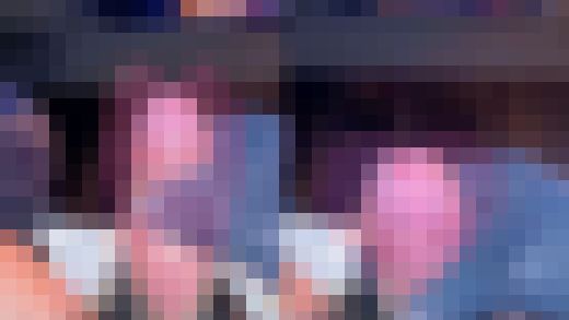 柄物タイツ内でふぃにっしゅ。やっぱ漏れた　サンプル画像1