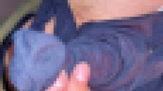 柄物タイツ内でふぃにっしゅ。やっぱ漏れた　サンプル画像2
