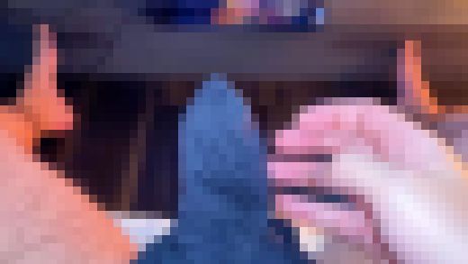 柄物タイツ内でふぃにっしゅ。やっぱ漏れた　サンプル画像3