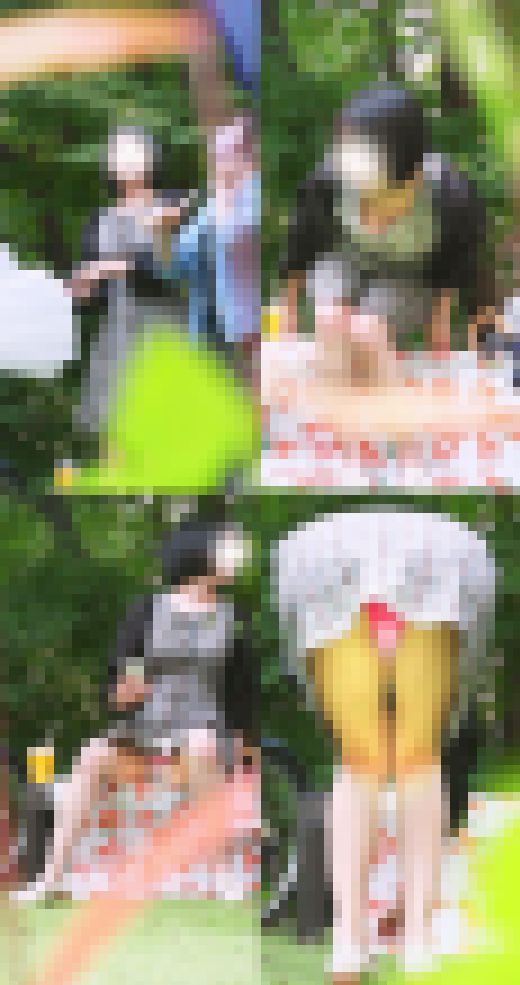 「だからＤＴなんだよ♡」外でも大胆！　清純お姉さまの幸せはスカートの中に・・・　サンプル画像1