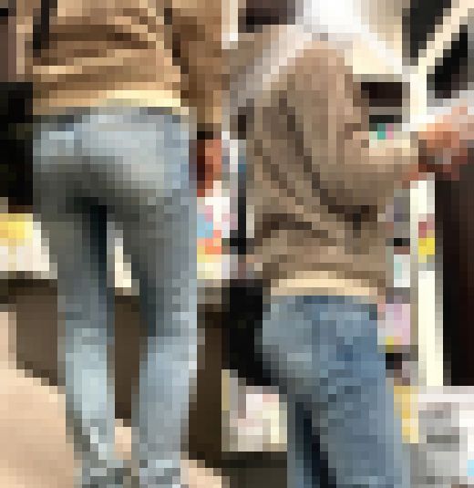 デニムが一番似合う世代の超本格ブランドジーンズ【街中風景091】　サンプル画像2