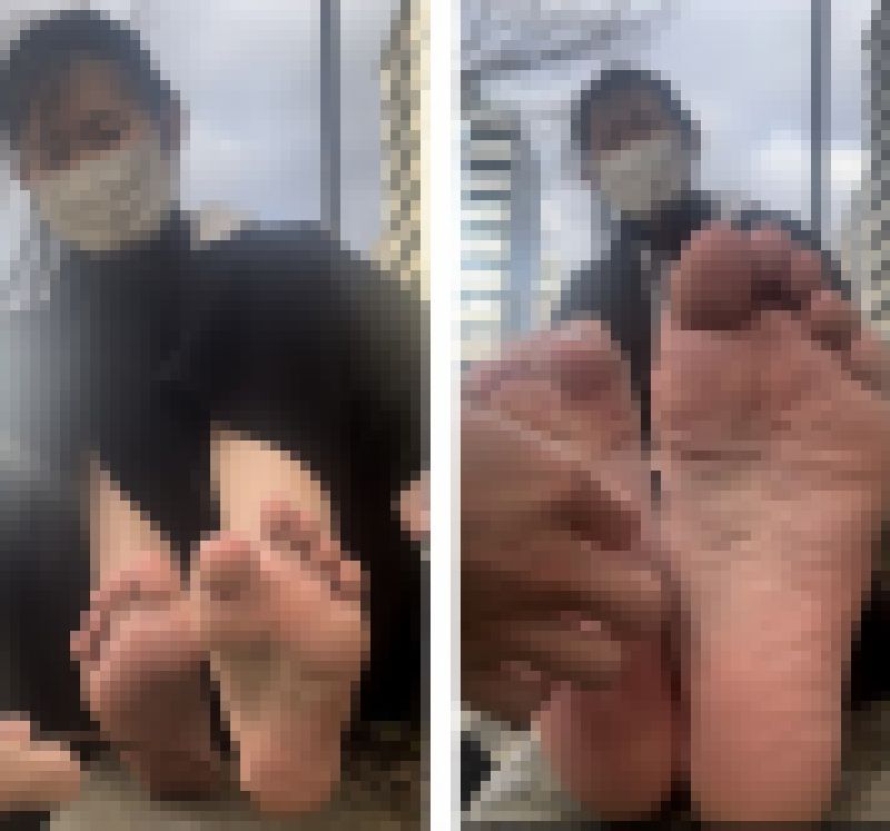 口リ系美女、25cm超絶激弱足裏くすぐり!4分39秒 サンプル画像