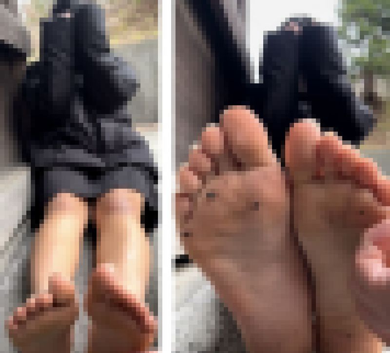 清楚系美女23cm足裏くすぐり!4分45秒 サンプル画像