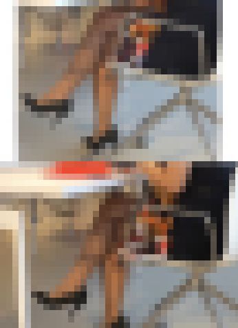 パンストスーツOL　タイトスカートに肉感のたまらない美脚　サンプル画像2