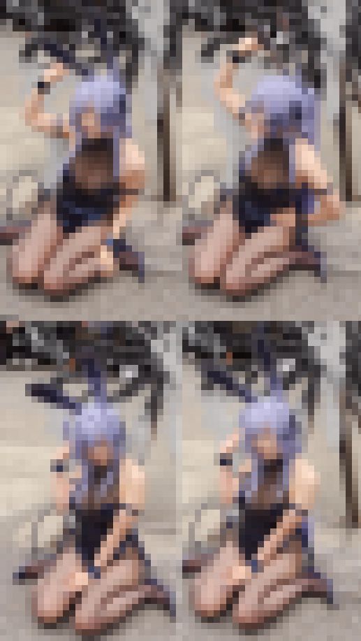 ドスケベコスプレイベント・ハプニング～乳首出ちゃったバニー様！かわいい突起にカメコ大興奮♡～　サンプル画像3