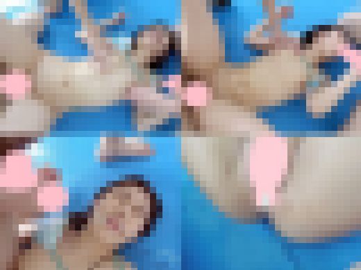 生意気そうなデカ尻ビキニ美女を集団で輪カン…・強.制イラマ・プール水中挿入・串刺しカンで中出し【個撮】　サンプル画像3