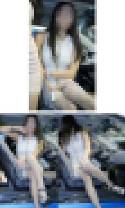 高身長美人のエロすぎるパンスト脚とお尻にチラ見え セット サンプル画像1