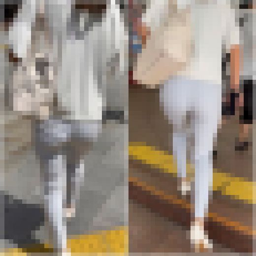 【綺麗に描かれるPライン！】「タイトスラックス姿のアラサーOL(1名)」　サンプル画像3