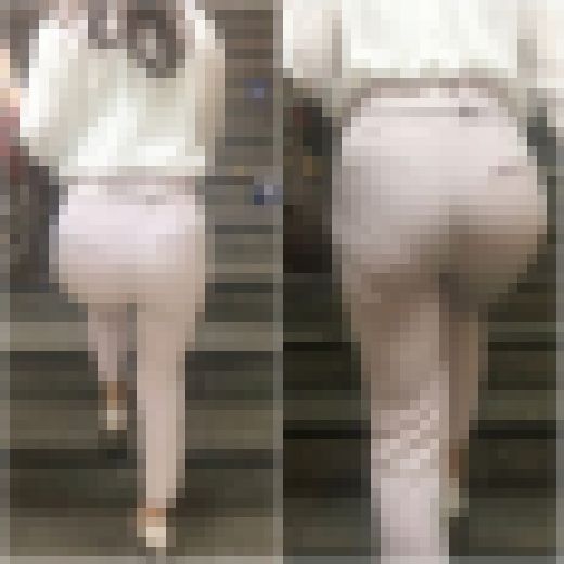 「桜カラー！ピンクパンツ姿のお姉さん達(2名)」　サンプル画像2