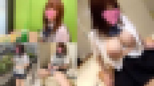 激レア【個人撮影】国宝級H乳のグレーパンツちゃん_初の大人有りのP活で中出しまで決められちゃう映像　サンプル画像1