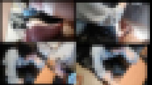 翼ちゃんのネットカフェで机の下で密かに足コキ、生足編VOL1　サンプル画像3