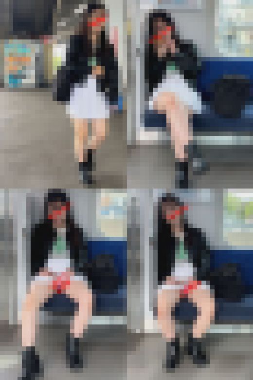 （顔モ無し）JDちゃんの日焼けあとが残るちっぱいおっぱいと誘惑パンチラ☆　サンプル画像1