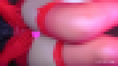 【個人撮影ベッド】寝そべり観察ボディコン＆うさぎちゃんTバック　サンプル画像2