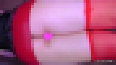 【個人撮影ベッド】寝そべり観察ボディコン＆うさぎちゃんTバック　サンプル画像3