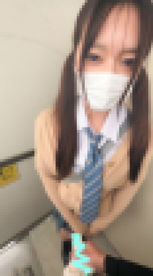 【現役J●にオナサポ交渉】最初は見てもらうだけだったのに、、、極上オナニーサポート♡　サンプル画像2