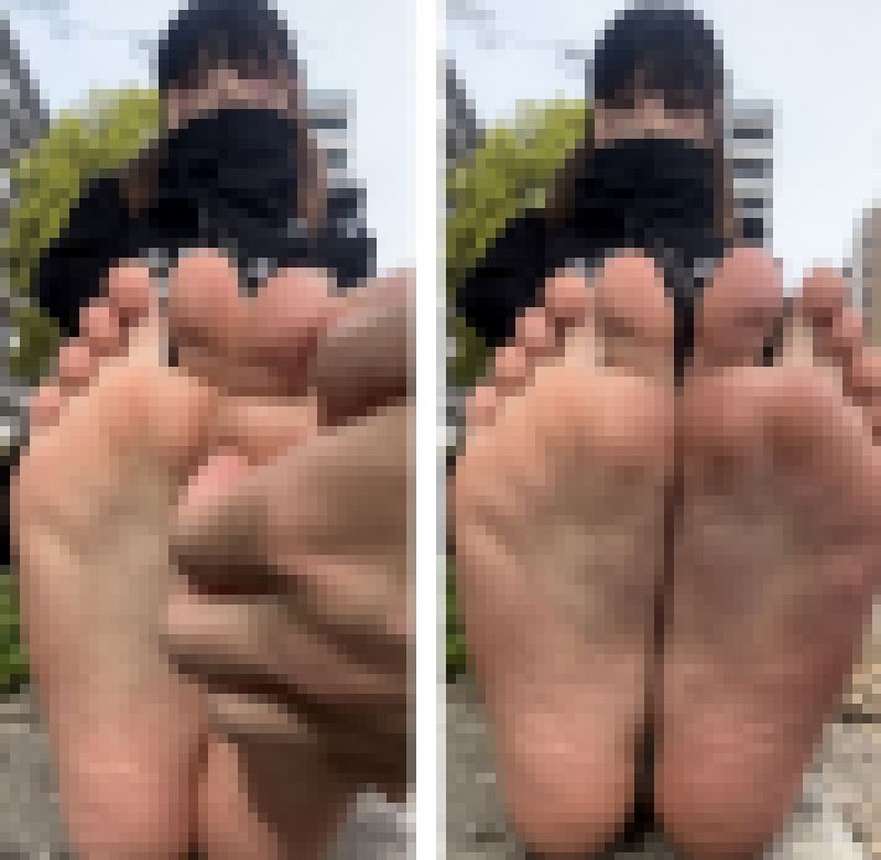 口リ系美女22.5cm超激弱足裏くすぐり！4分32秒 サンプル画像