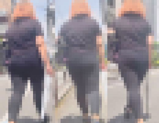 世界に挑む100cm級メガ尻が降臨！濃厚エロボディに暴力的なメガヒップを贅沢にムニュらせて男を誘惑！ 下品なスキニーチノパン 女　サンプル画像2