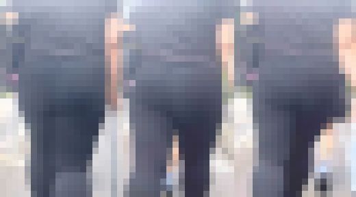 世界に挑む100cm級メガ尻が降臨！濃厚エロボディに暴力的なメガヒップを贅沢にムニュらせて男を誘惑！ 下品なスキニーチノパン 女　サンプル画像3