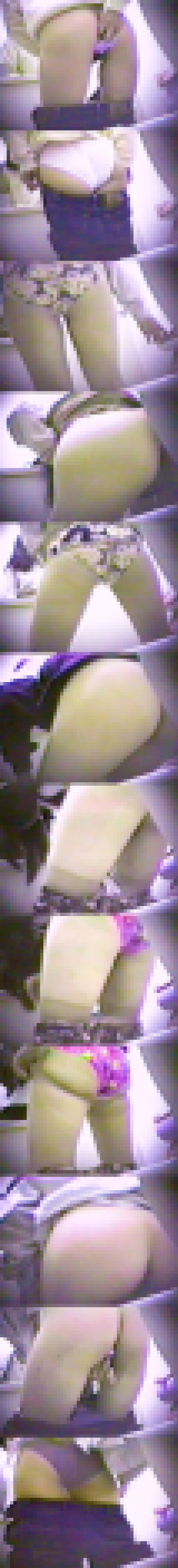 1 美人厳選版WC洋式トイレ小便,脱ぎ履き,もじもじパンストむっちり　サンプル画像3