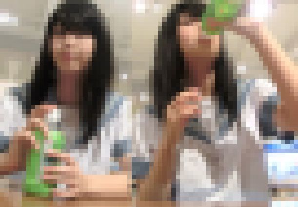 【職権乱用極悪パンチラ盗撮】面接中に制服美●女のパンツを盗撮No3(萌かわ女子Pを眺めながら肉棒イジり絶頂) サンプル画像