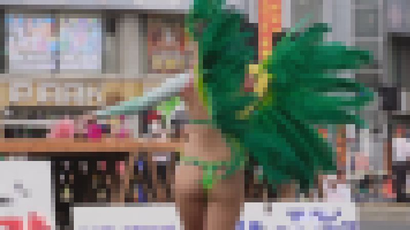 SMS-12 サンバマニア⑫ 復活！伝統のサンバイベント～その5 　ステージ下でダンシング カリスマチーム！ サンプル画像