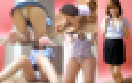 素人パンチラ in 自宅で個人撮影会 vol.007 ミニスカOL系モデル 主婦リオさん　サンプル画像2