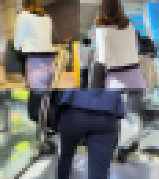 歩行記録0147「気品あるヒップで目を引く素敵なOLさん」　サンプル画像2