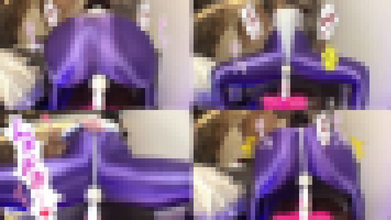 ❤固定電マ♡光沢レギンス❤長袖ハイレグレオタード♡ サンプル画像